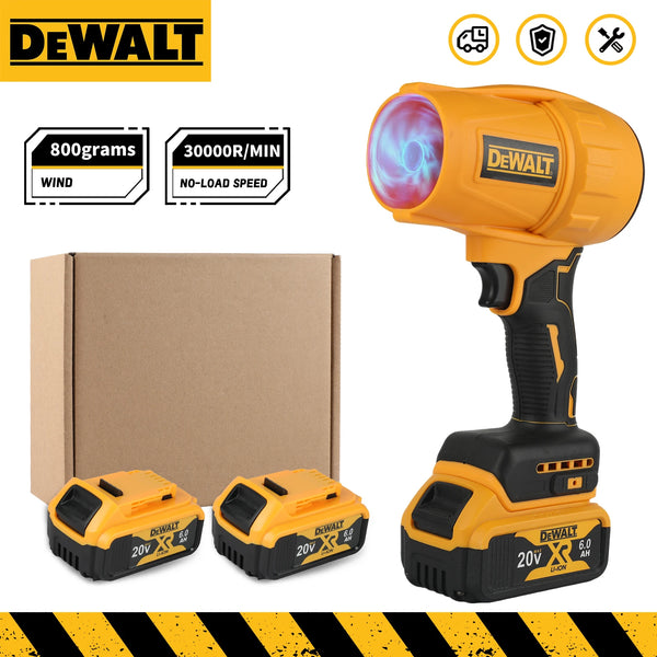 DEWALT electric cordless blade blower 20V battery vacuum cleaner, electric handheld garden cleaning blower.D317