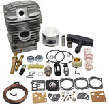 47mm Cylinder Piston Carb Kit For Stihl MS290 MS310 029 MS390 039 MS 290 310 390 Chainsaw Bar Stud Nut Starter Rope Repair Parts