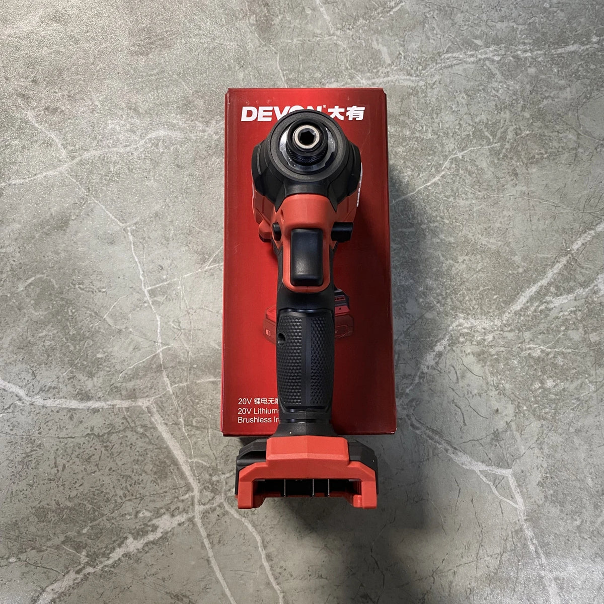 DEVON 20V lithium electric impact screwdriver 5768-Li-20 ultra short charging hand drill impact screwdriver screwdriver