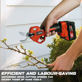 EGOD Brushless 45mm Electric Scissors For Milwaukee 20V Battery Cordless Fruit Tree Bonsai Electric Pruning Shear