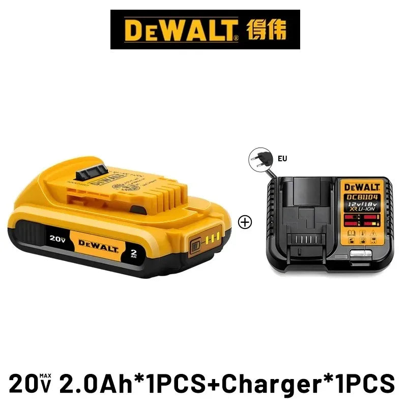 DeWALT 100% Original Battery 20V/ 6000mAh for DCB606 DCB205 DCB206 DCB209 DCB182 DeWALT Power Tool Fast Delivery by Air Freight