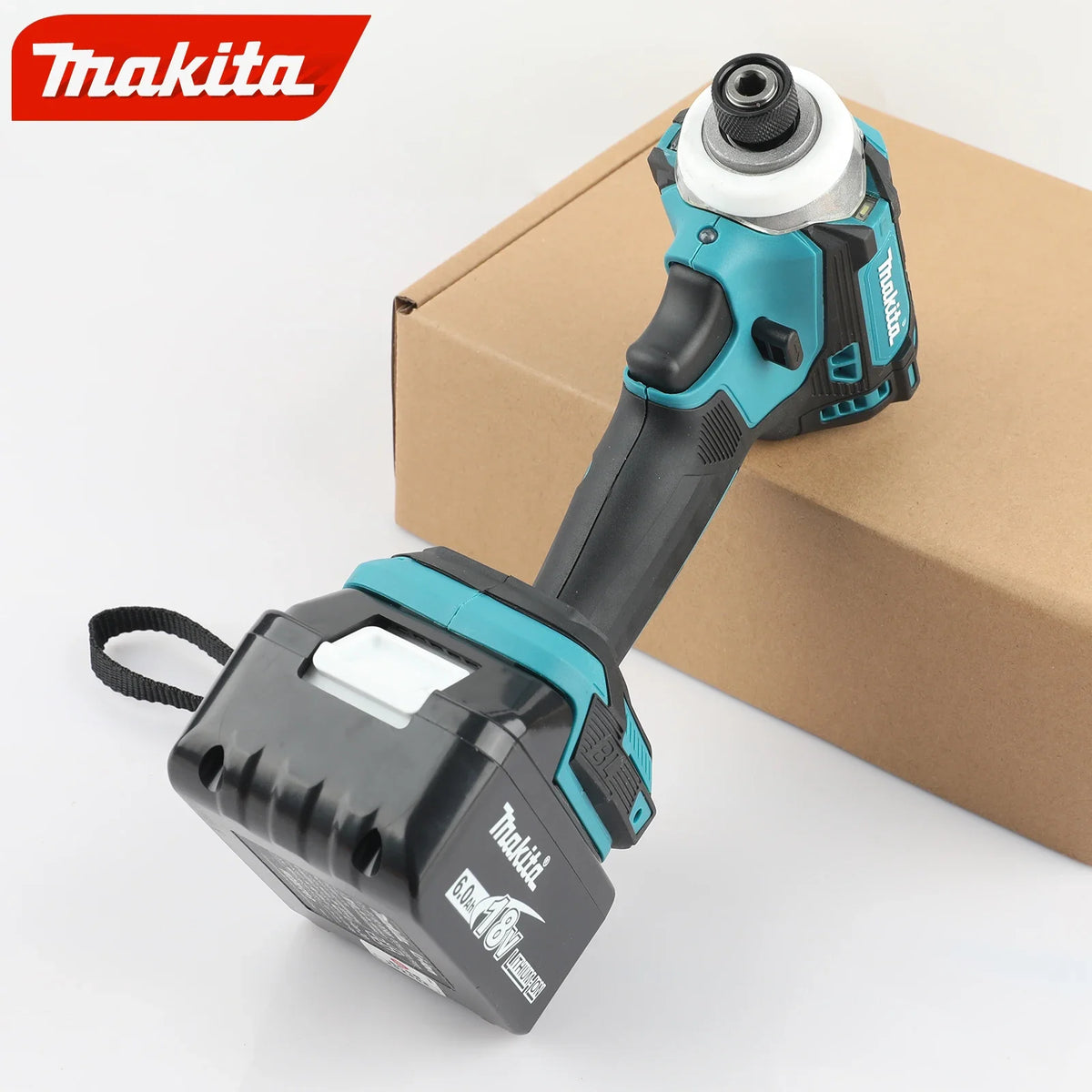 Makita DTD171 18V Brushless Cordless Impact Driver Rechargeable Screwdriver Tool for Furniture Assembly and Installation