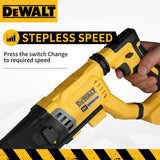 DEWALT DCH263B 20V MAX Brushless SDS Plus Rotary Hammer 28mm 3.0J SHOCKS 3-Mode D-Handle Bare Tool