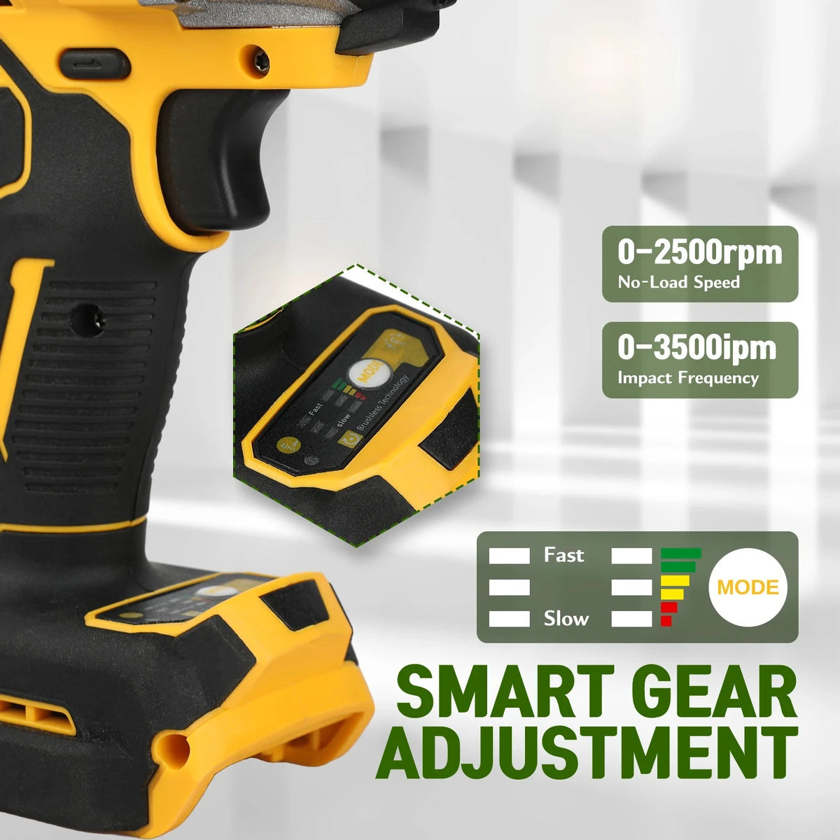 DEWALT DCF922 20V Impact Wrench 1/2 Inch Square Shaft 0-3500IPM Stepless Speed LED Light Mechanical Assembly Tools