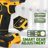 DEWALT DCF922 20V Impact Wrench 1/2 Inch Square Shaft 0-3500IPM Stepless Speed LED Light Mechanical Assembly Tools