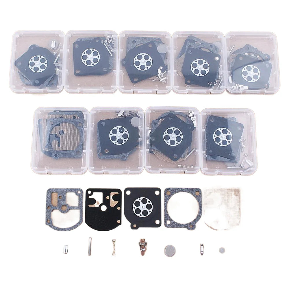 10X Carburetor Repair Kit For STIHL 009 010 011 012 011AV & AVEO ZAMA RB-11 GND-7 C1S-Z1 C1S-Z1A C1S-Z1B Homelite 240