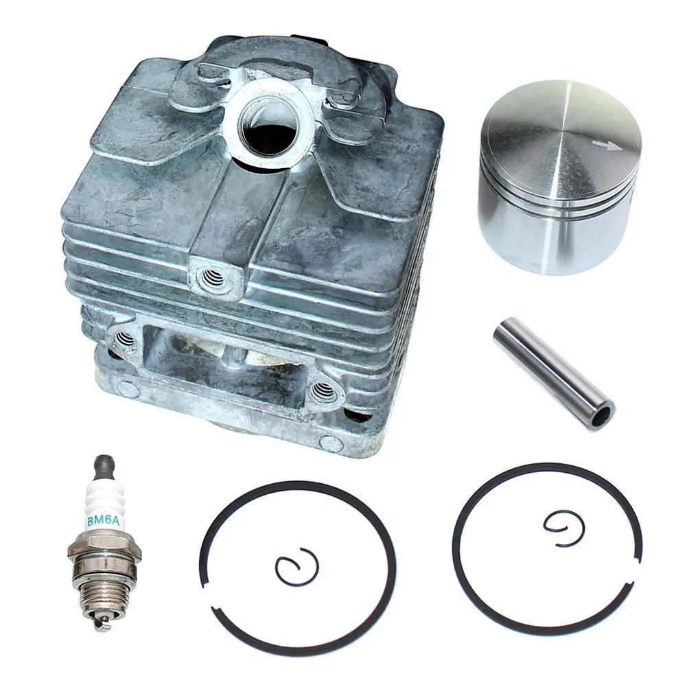 Cylinder Piston Kit 46mm Fits For Homelite Chainsaw SXL-AO, XL12, Super XL AUTOMATIC, Super XL AO,SXLAO A69714,A69715,UP06593