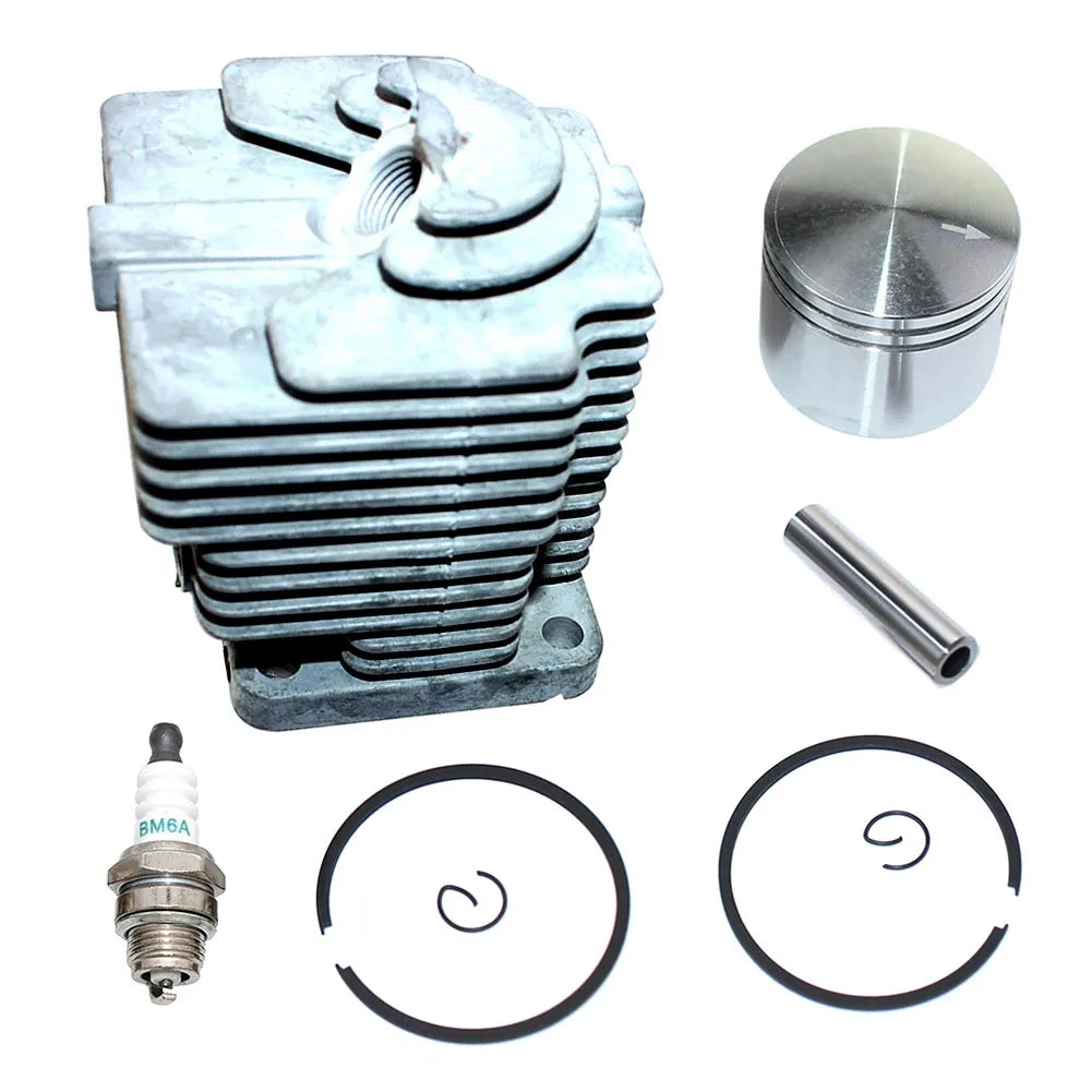 Cylinder Piston Kit 46mm Fits For Homelite Chainsaw SXL-AO, XL12, Super XL AUTOMATIC, Super XL AO,SXLAO A69714,A69715,UP06593