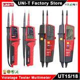 UNI-T UT15C UT18C UT18D Voltage Indicator Digital Voltmeter Volt Probe Voltage Meter Tester Phase Sequence Continuity Multimeter