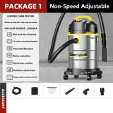 TUNGFULL 3 in 1 Electric Vacuum Cleaner Wet Dry Vacuum Cleaner Industrial Vacuum Cleaner for Hotels Malls Warehouses Car Washes