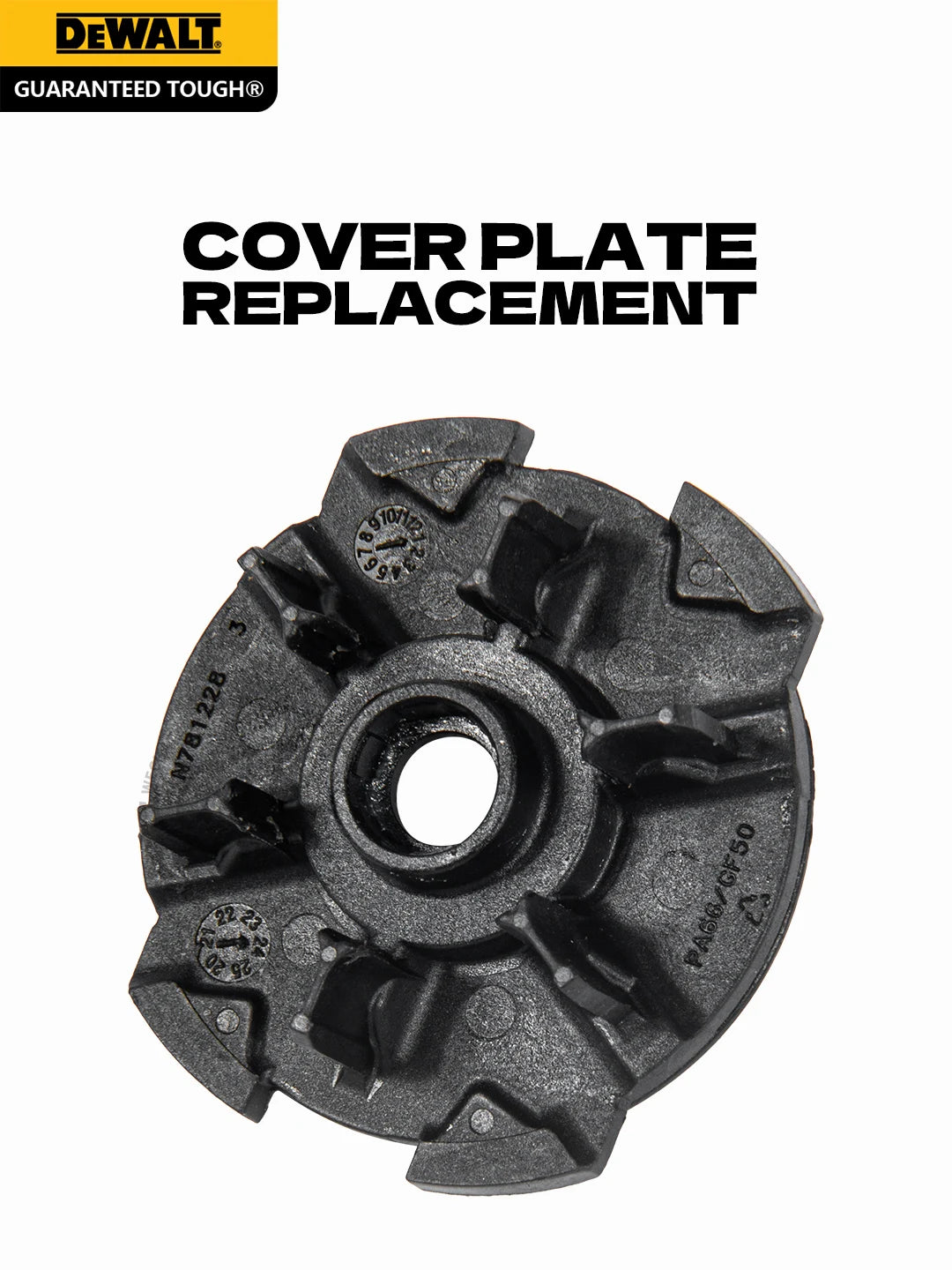 DEWALT DCF850 Cover Plate Replacement Part for Impact Driver Repair Accessory Only