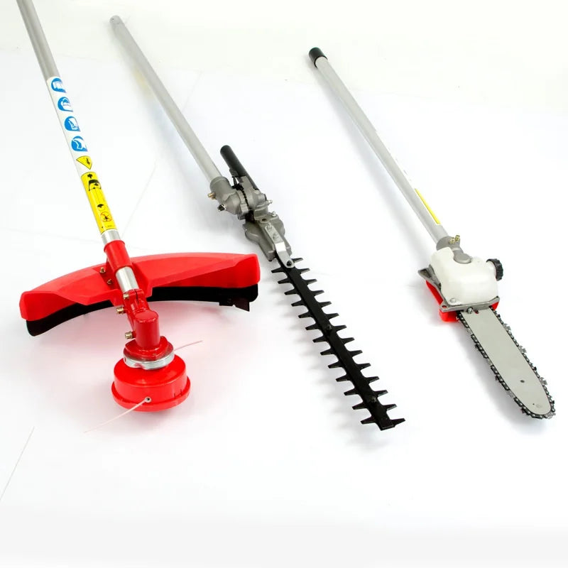 New Arrival 52CC Multi Brush Cutter Pole Chain Saw Hedge Trimmer 4 in 1 for Garden Shrubs Cutting