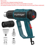 2000W Industrial Electric Hot Air Gun Digital Display Car Film Heat Gun Air Dryer for Soldering Thermal Blower Shrink Wrapping