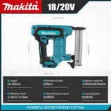 Makita F30 Old/New 18V Battery Brushless Cordless Brad Impact Nail Gun 10-30mm 18Ga Single/Burst Woodworking Too