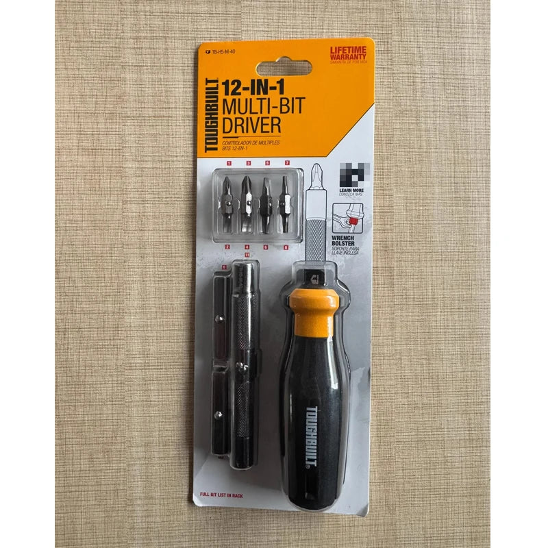 TOUGHBUILT Multi-Bit Driver TB-H5-M-01 TB-H5-M-40 TB-H5S2-MR-A TB-H5S-PRE-M-11 Multi Functional Screwdriver