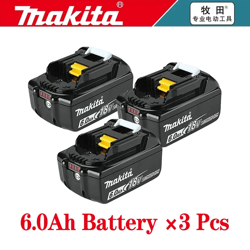 Hot 100% Original Makita 6Ah for Makita 18V Battery Replacement Lithium Battery