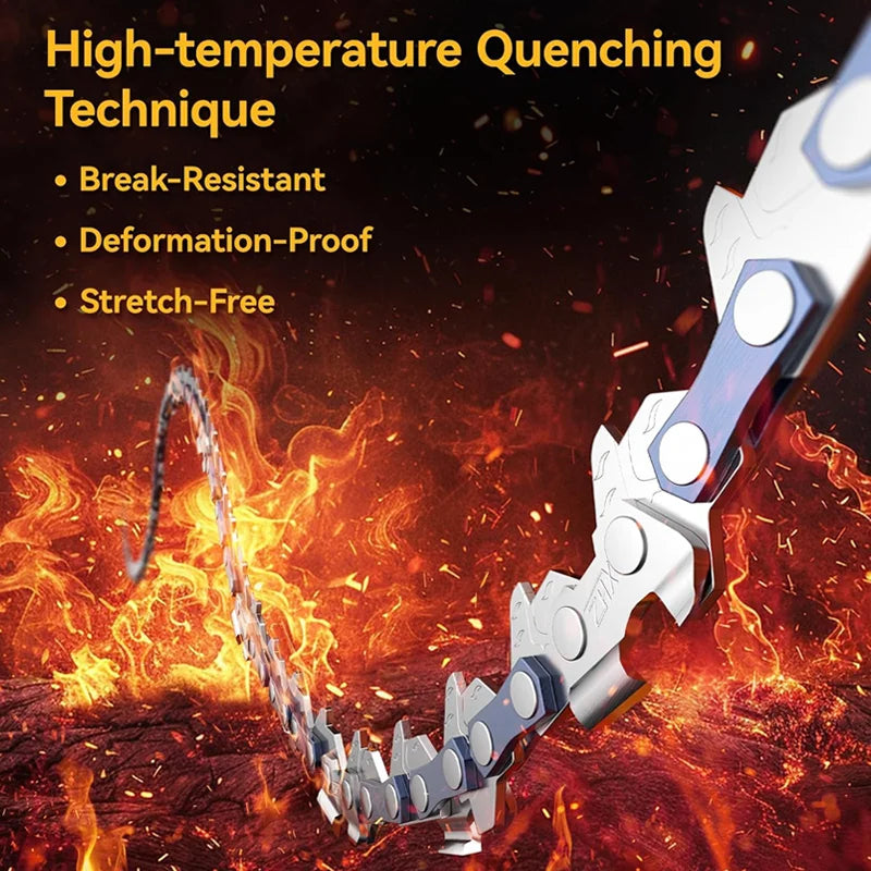 8 Inch Brushless Electric Chainsaw 5000rpm Garden Pruning Saw Woodworking Cutting 35cm Diameter for Makita 18v Battery Pin