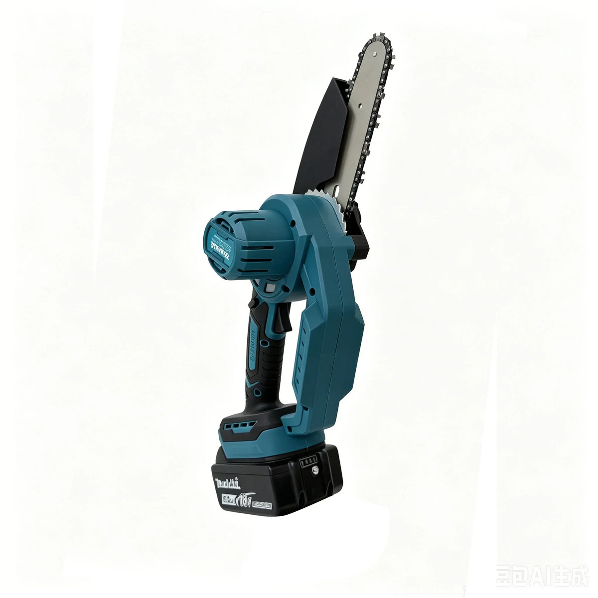 Makita Cordless Mini Electric Chainsaw 18V Brushless Handheld Pruning Saw Compatible with Makita 18V Battery for Branch Cutting