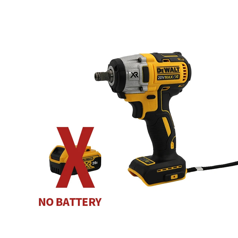 Dewalt DCF880 High-Torque Brushless Wireless Impact Wrench Lightweight 20V Battery Powerful Tool for Automotive And DIY Projects