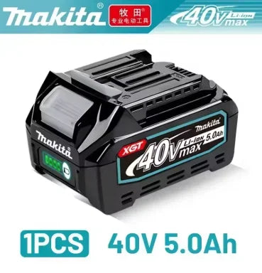 Makita 40V XGT High Capacity Lithium-ion Replacement Battery 4.0Ah Fit BL4050 BL4060 Cordless Electric Power Tools Spare Battery