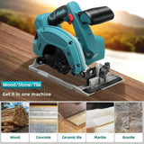 165mm Brushless Circular Saw Cordless Electric Saw for Wood Metal Ceramic Stone Wall Cutting Electric for Makita 21V Battery