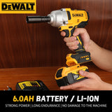 DEWALT DCB206 20V 6.0Ah Lithium Battery, XR High Capacity Cordless Power Tool Battery with LED Fuel Gauge
