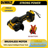 Cordless Mini Angle Grinder DEWALT 3 Inch Polishing Grinding Machine Electric Cutting Power Tool for 18V 20V Battery
