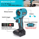 1Pcs Brushless Electric Treasure Multitool Tools Electric Screwdriver Drill Polisher Reciprocating Saw Power Tool Accessory
