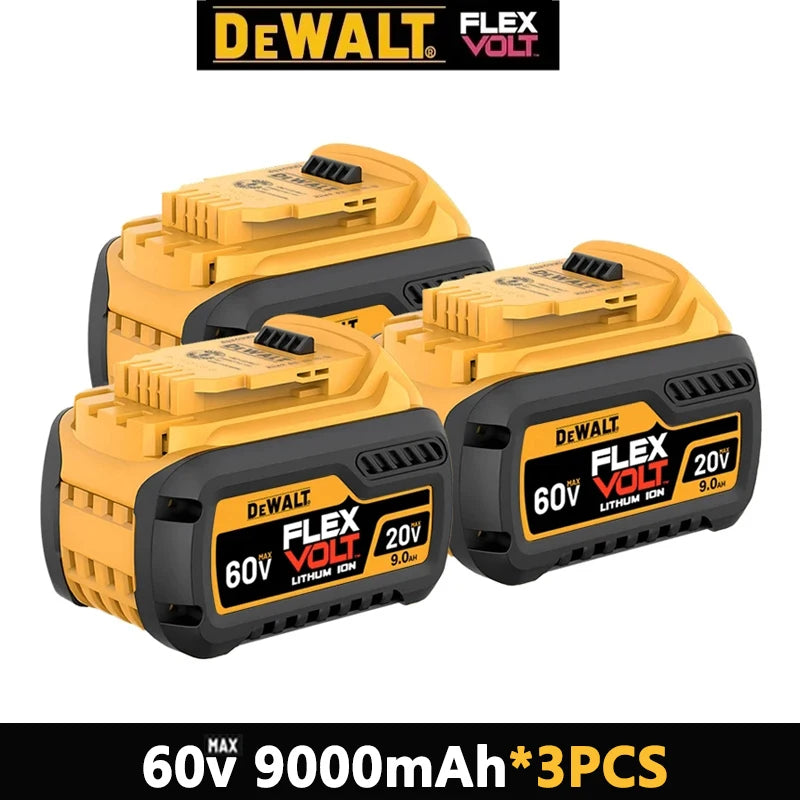 100% Original 20V 6.0Ah MAX Battery Power Tool Replacement For DeWalt DCB184 DCB181 DCB182 DCB200 20V 5A 6A 18Volt 20v Battery.