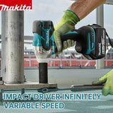 Makita DTW285 18V Brushless Cordless Impact Wrench 280N·m 1/2 Inch Reverse Auto Stop for Auto Maintenance Repair
