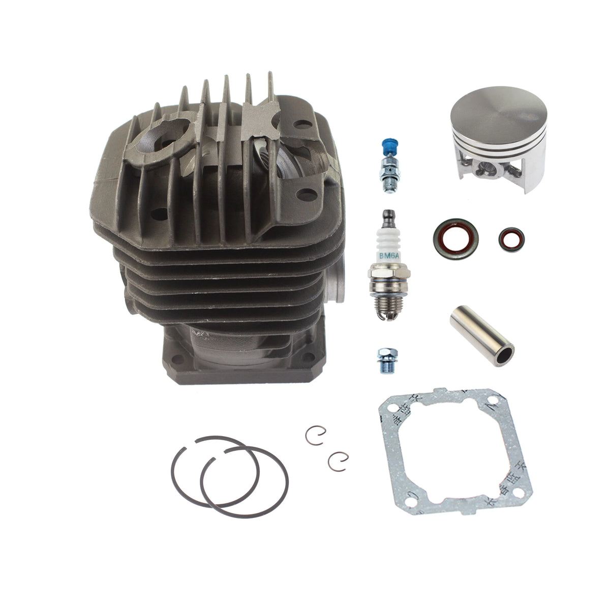 Cylinder Piston Kit 50mm With 10mm Pin 1128 020 1227 Fit For Stihl Chainsaw MS440 044 044R