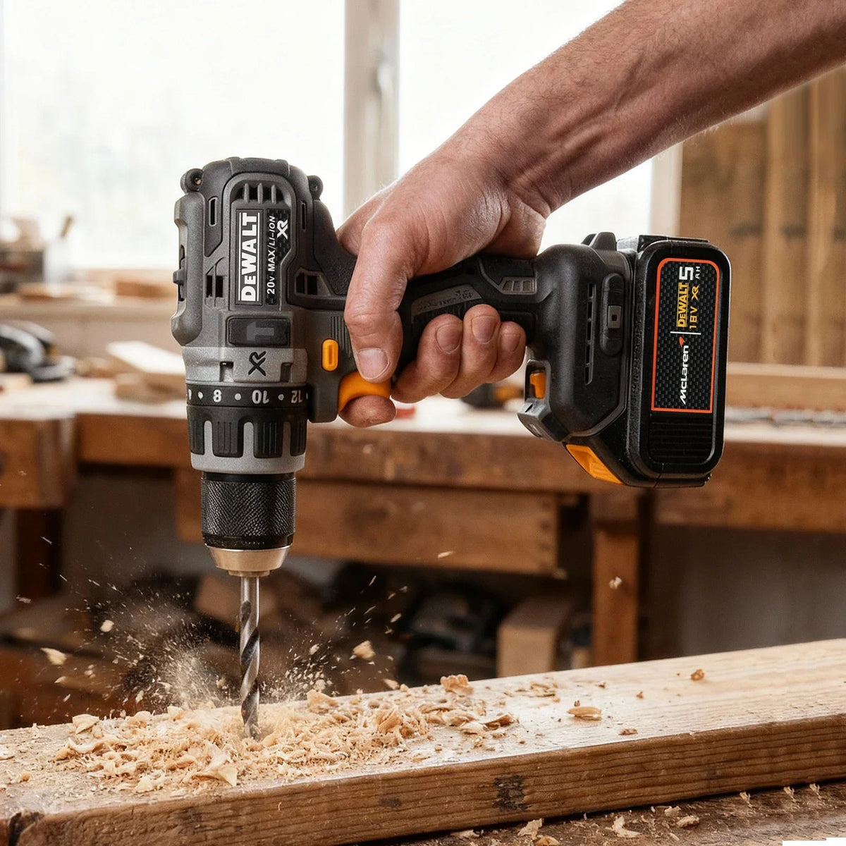 DEWALT DCF85M 18V Brushless Impact Driver 205Nm 3-Speed 101mm Compact 3x LED Ring Bare Tool