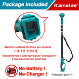 Kamolee Wireless Charging 6/8 inch Aerial Pruning Chainsaw Orchard Branch Pruning Electric Scissors 2.5m Extension Pole