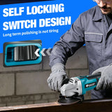 Electric Goddess 125/100mm Brushless Angle Grinder Polishing Machine Cordless Angle Grinder For Makita 18V Battery Pin