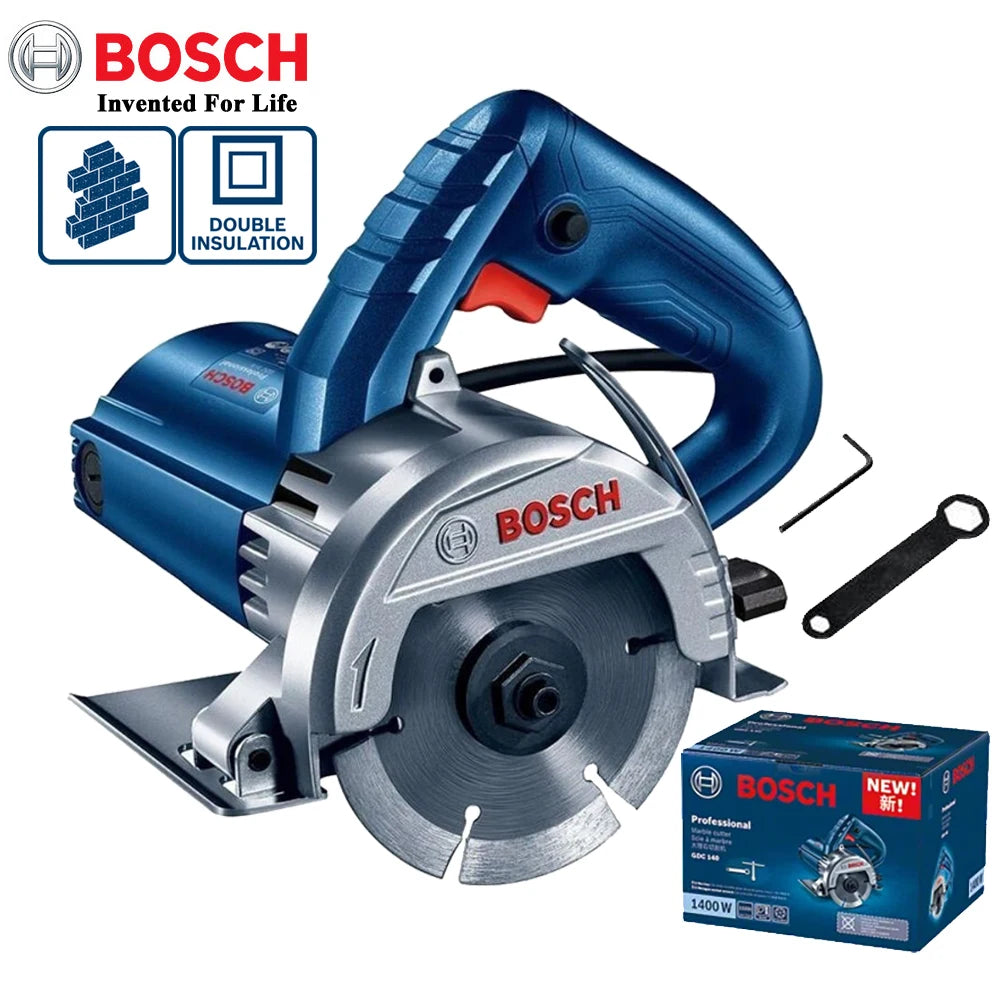 Bosch Marble Saw GDC 140 Slotting Machine Diamond Tile Cutter Stone High Power 1400 Watt Multi-function Portable Saw Power Tools