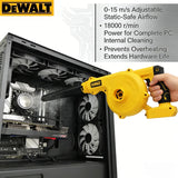 Dewalt Cordless Brush Leaf Blower Vacuum 2 in 1, Air Blower and Vacuum for Dewalt Battery