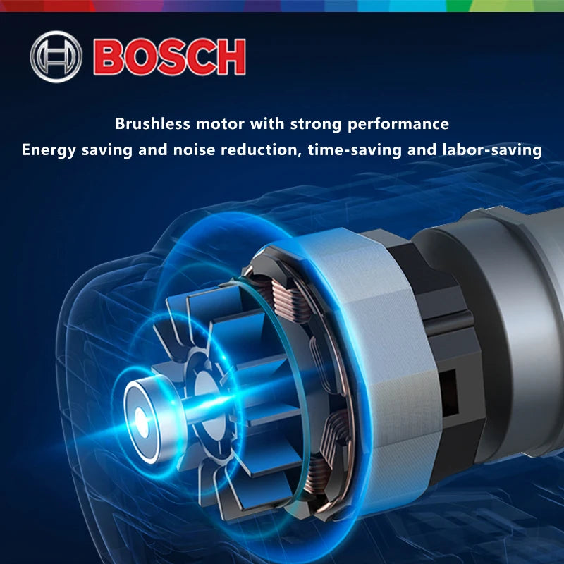 BOSCH GSB183 Li Brushless Electric Drill 18V Household Driver Impact Drill Cordless Screwdriver Original Power Tool