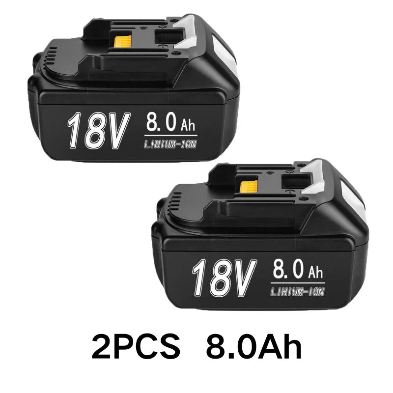 For Makita 18V 6Ah 8Ah Battery Rechargeable Battery 100% Real Capacity 18650 Lithium-ion Cell Suitable For Makita Power Tool