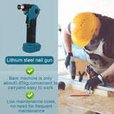 Cordless Electric Nail Hammer Straight Nail Hammer Rechargeable Hand Tool Woodworking Carpentry Furniture Installation Equipment