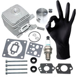 Cylinder Piston Kit For Stihl FS38 2-Mix ,FS55 2-Mix,FS55R 2-Mix,HS45 2-Mix,HS52, (From 2012 Version)