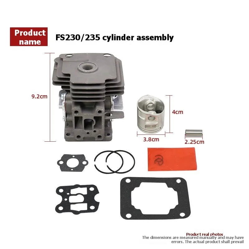 Piston Sleeve Cylinder Kit For Stihl FS230 FS235R Cylinder Assembly Brush Cutter