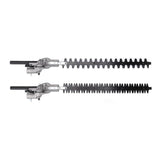Hedge Trimmer Head 9 Spline High Pole Brush Grass Cutter Head Harvester Mower For Garden Tools Spare Parts