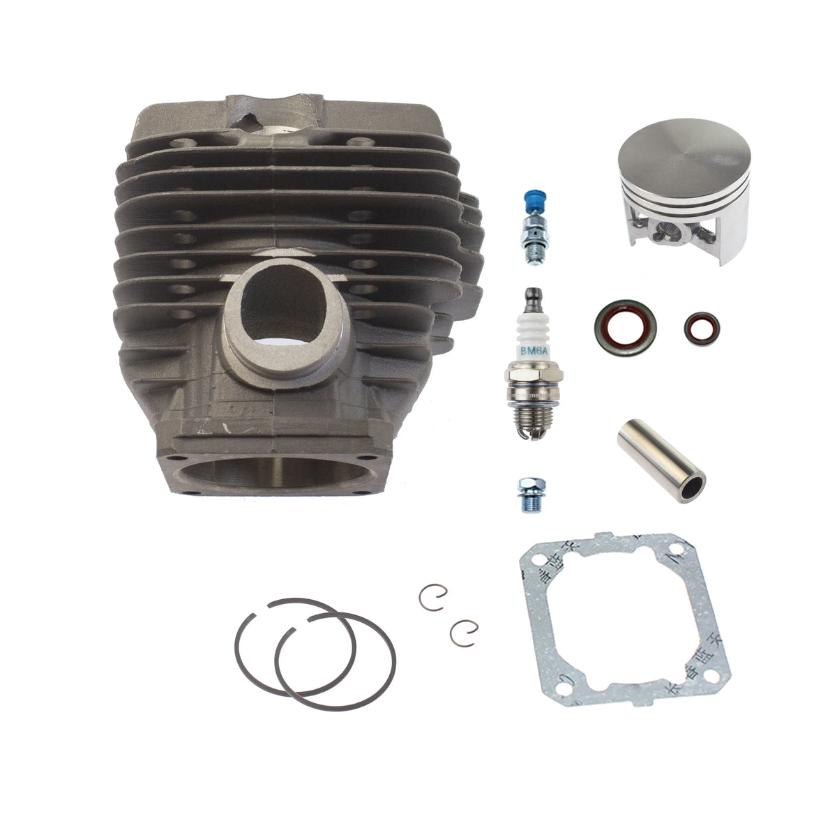 Cylinder Piston Kit 50mm With 10mm Pin 1128 020 1227 Fit For Stihl Chainsaw MS440 044 044R