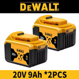100% Genuine Dewalt 20V Battery, 20V 2Ah 5Ah 6Ah Battery DCB206 DCB209 DCB205 DCB184 For Dewalt Power tool Replacement Battery