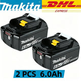 2026 Original Makita 18V LXT Lithium Battery 9.0Ah/6.0Ah/5.0Ah for BL1890 BL1860B BL1850 & DDF487