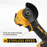 DeWalt DCS438 Cordless Angle Grinder 3 Inch Mini Polishing Grinding Machine Electric Cutting Power Tools