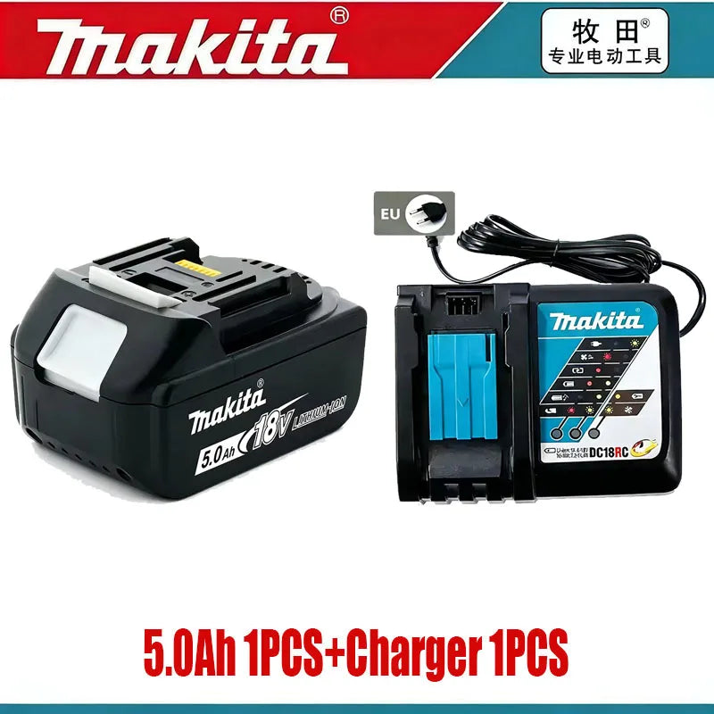 18V 6.0Ah Makita Battery Original Lithium Ion Rechargeable Battery 18V 6.0Ah Replacement Battery BL1860 BL1850 BL1860B DDF487