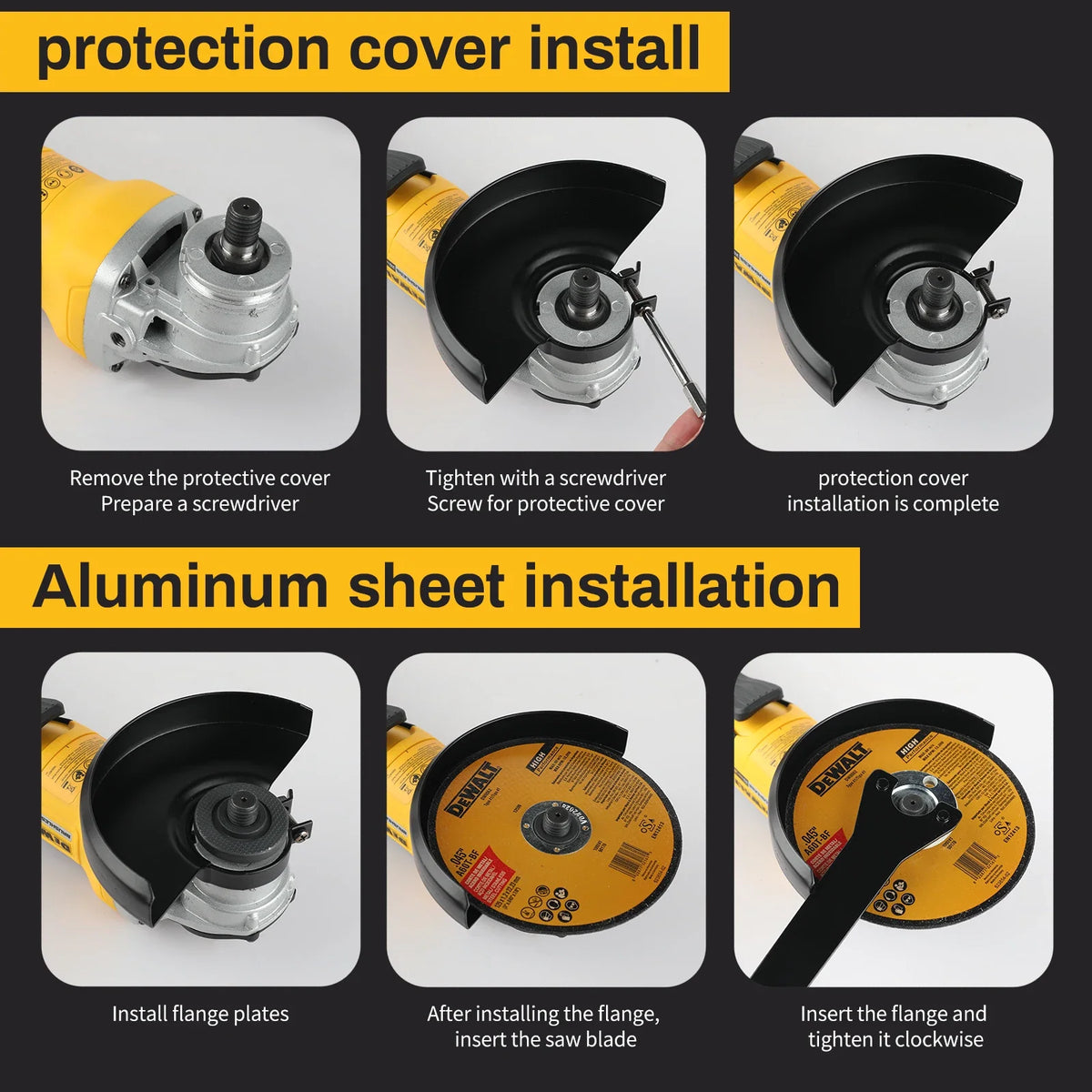DEWALT DCG406 20V MAX Cordless Brushless 125mm Angle Grinder,Bare Tool Only - Efficient Cutting, Grinding & Polishing Machine