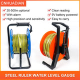 150m Stainless Steel Probe Underground Water Level Meter With Alarm