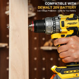 MELLIF 110N.M HIGH TORQUE IMPACT DRILL DRIVER, COMPATIBLE WITH DEWALT 20V MAX BATTERY (Battery Not Included)